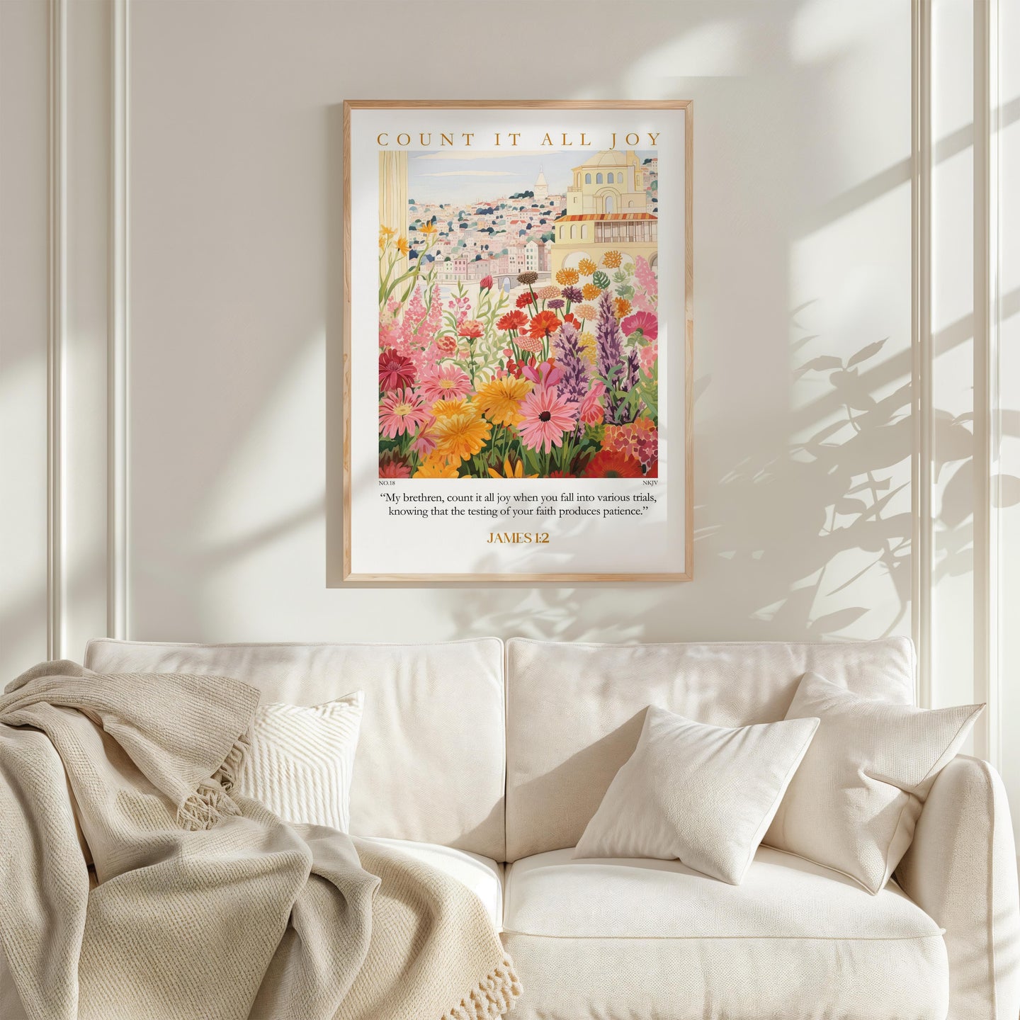 Kingdom Poster Poster Count it all joy - James 1:2 NKJV