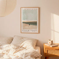 Kingdom Poster Poster Find rest in Him - Psalm 46:10 NKJV