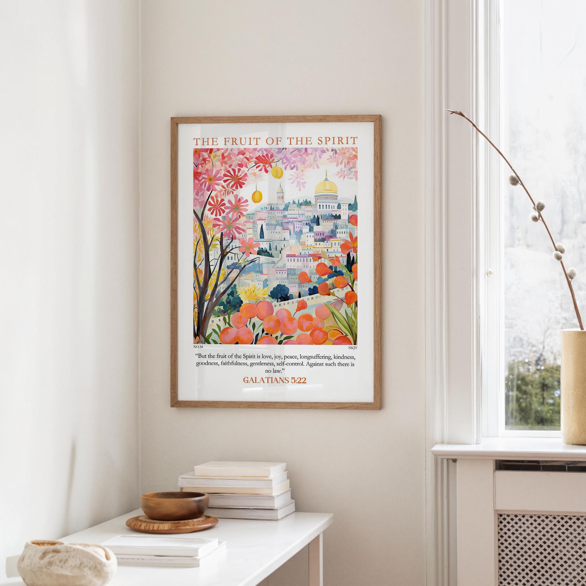 Kingdom Poster Poster The fruit of the Spirit - Galatians 5:22 NKJV