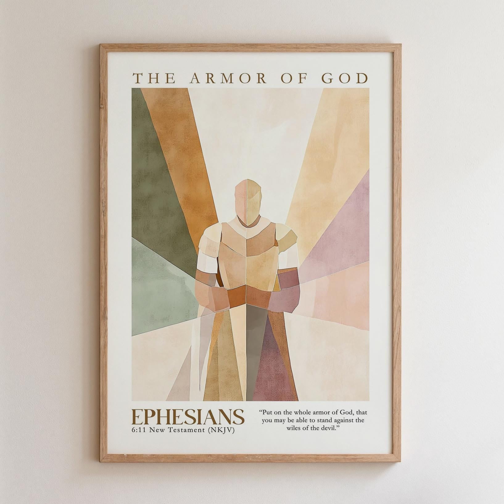 Kingdom Poster Poster The Armor of God - Ephesians 6:11 NKJV