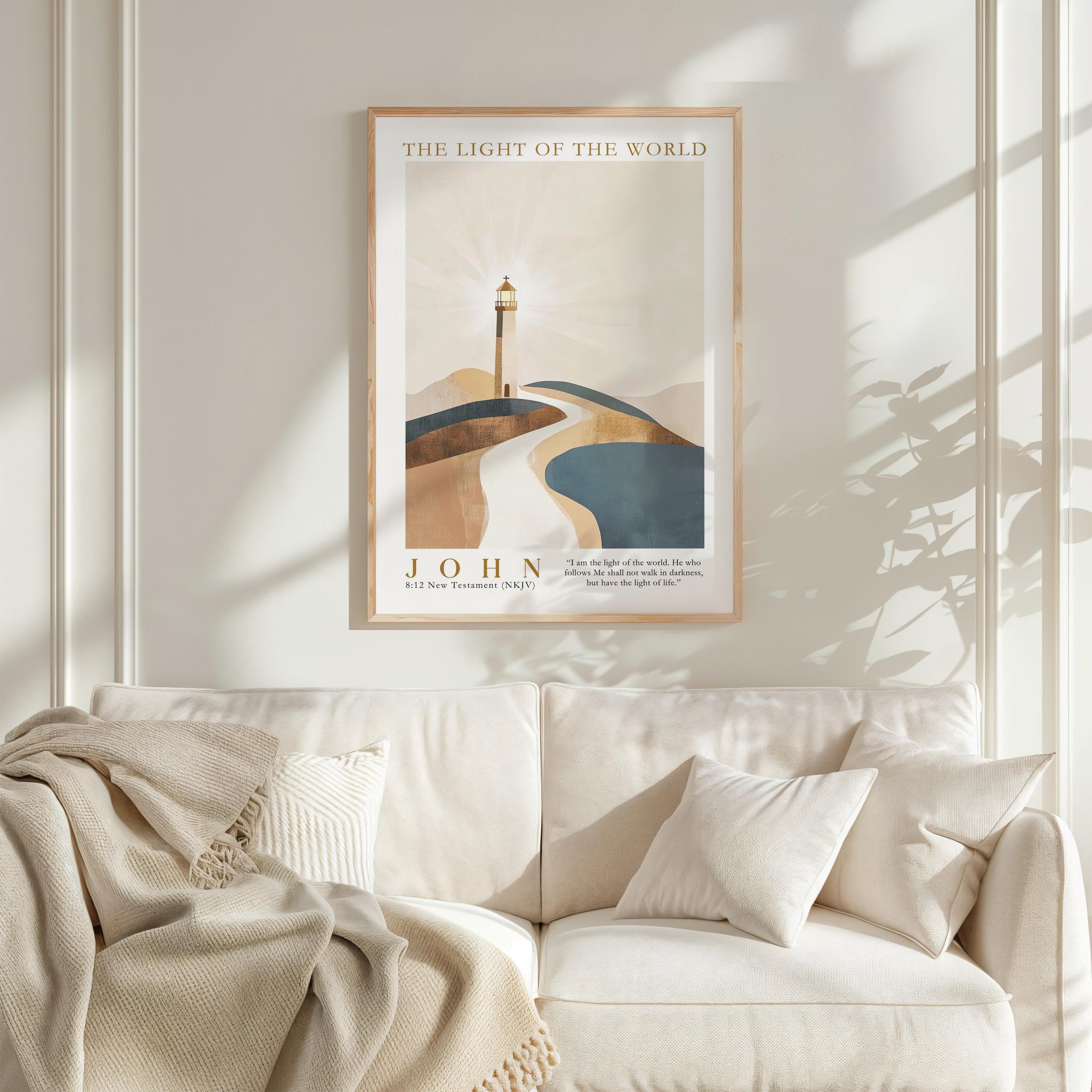 Kingdom Poster Poster The Light of the World - John 8:12 NKJV