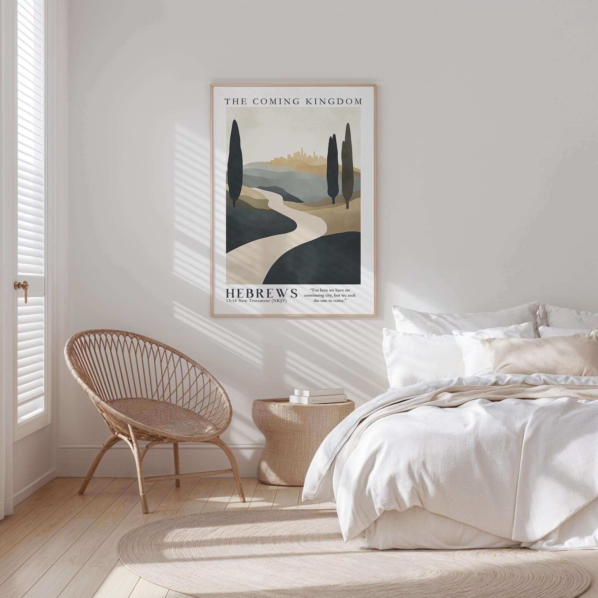 Kingdom Poster Poster The Coming Kingdom - Hebrews 13:14 NKJV
