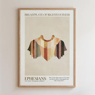 Kingdom Poster Poster Breastplate of Righteousness - Ephesians 6:11 NKJV
