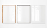 Bold Black - Premium Wooden Frame