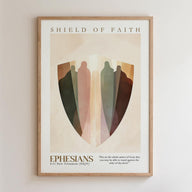Kingdom Poster Poster Shield of Faith - Ephesians 6:11 NKJV