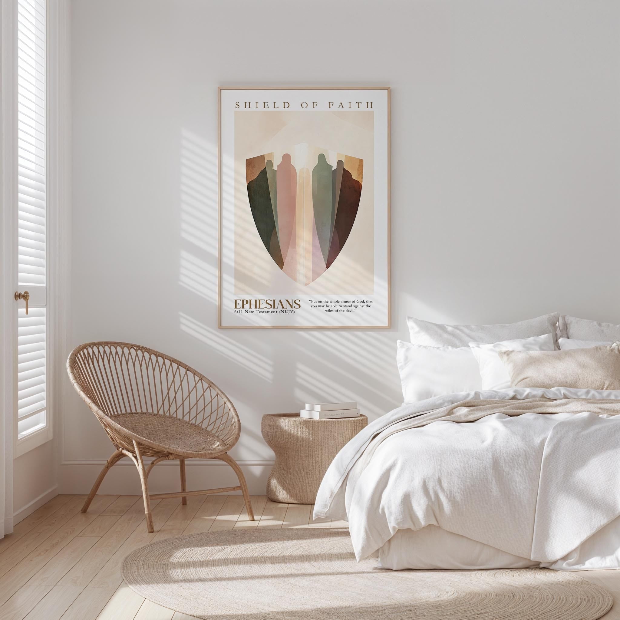 Kingdom Poster Poster Shield of Faith - Ephesians 6:11 NKJV