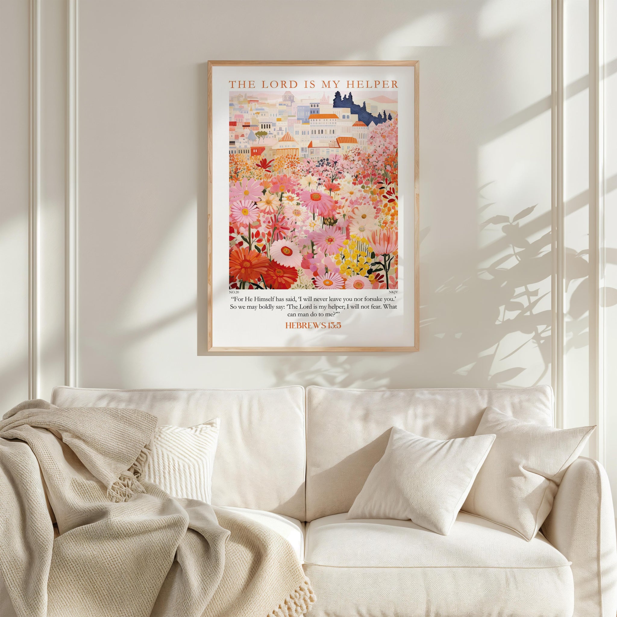 Kingdom Poster Poster The Lord is my helper - Hebrews 13:5 NKJV