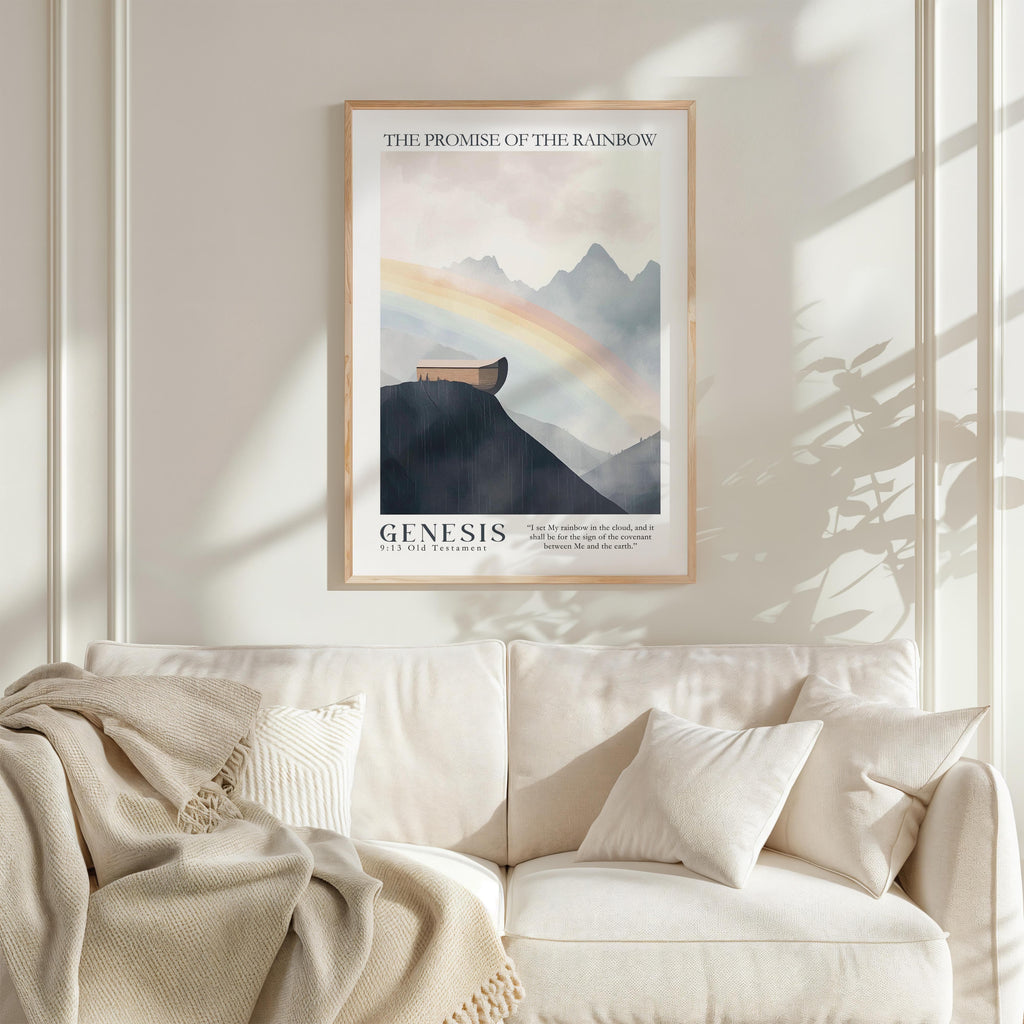 Kingdom Poster Poster The promise of the rainbow - Genesis 9:13 NKJV