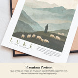 Kingdom Poster Poster Saved by grace through faith - Ephesians 2:8 NKJV
