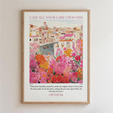 Kingdom Poster Poster Cast all your care upon him - 1 Peter 5:6 NKJV