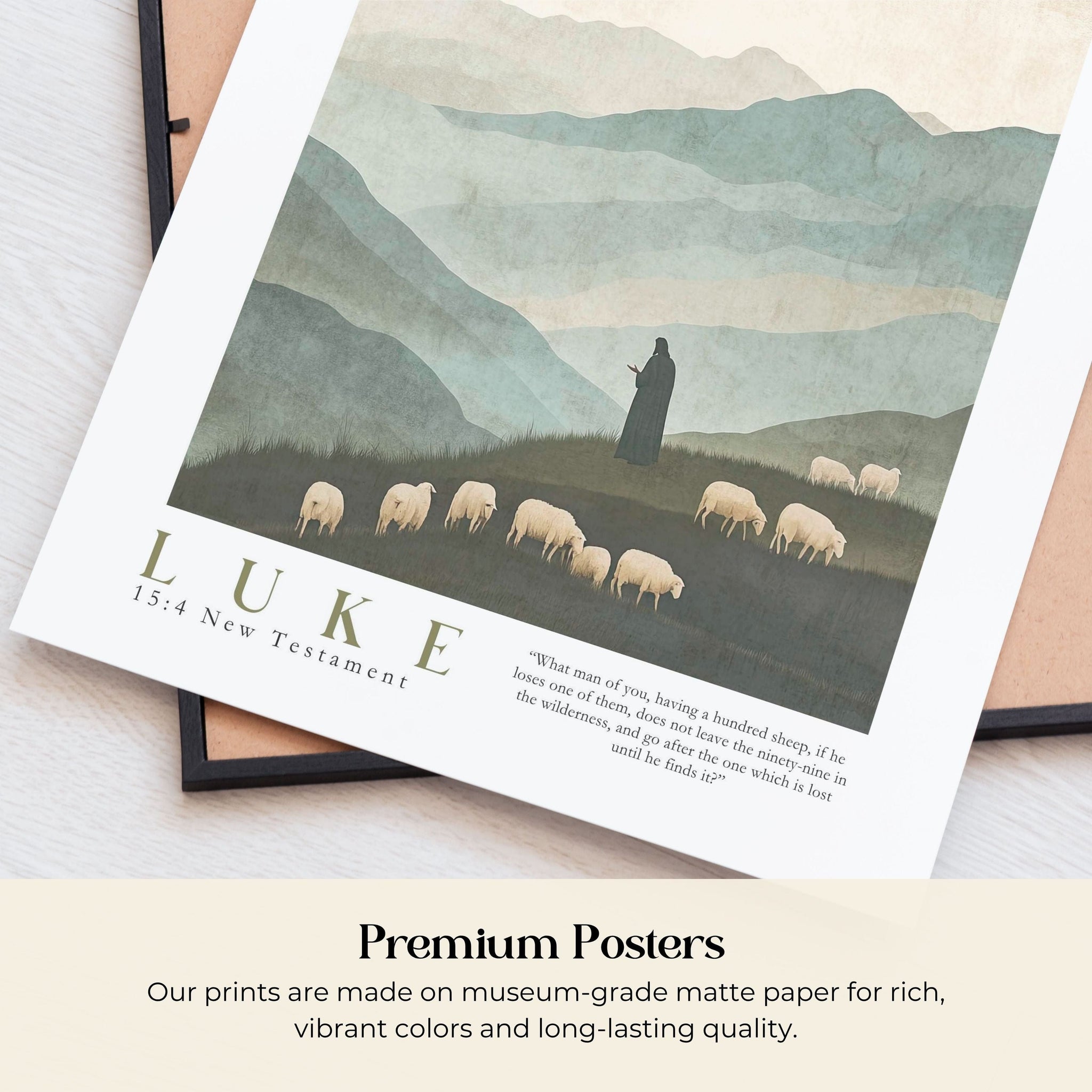 Kingdom Poster Poster Find rest in Him - Psalm 46:10 NKJV