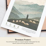 Bold Black - Premium Wooden Frame