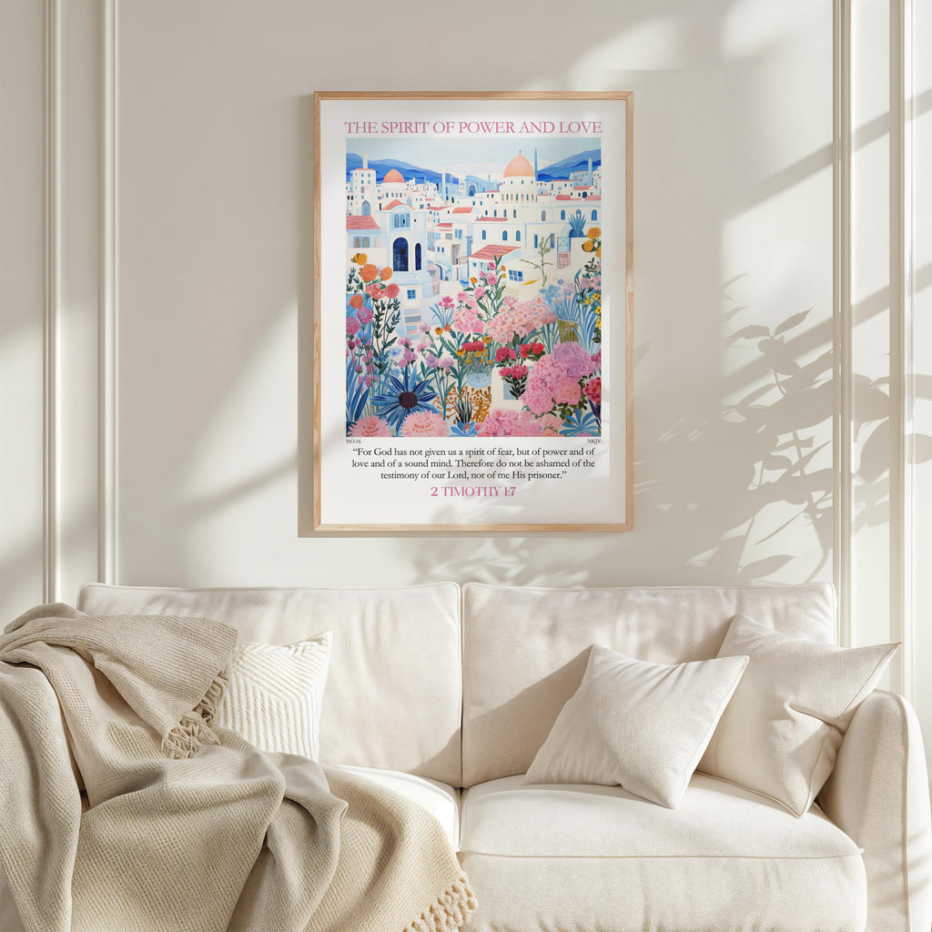 Kingdom Poster Poster The Spirit of power and love - 2 Timothy 1:7 NKJV