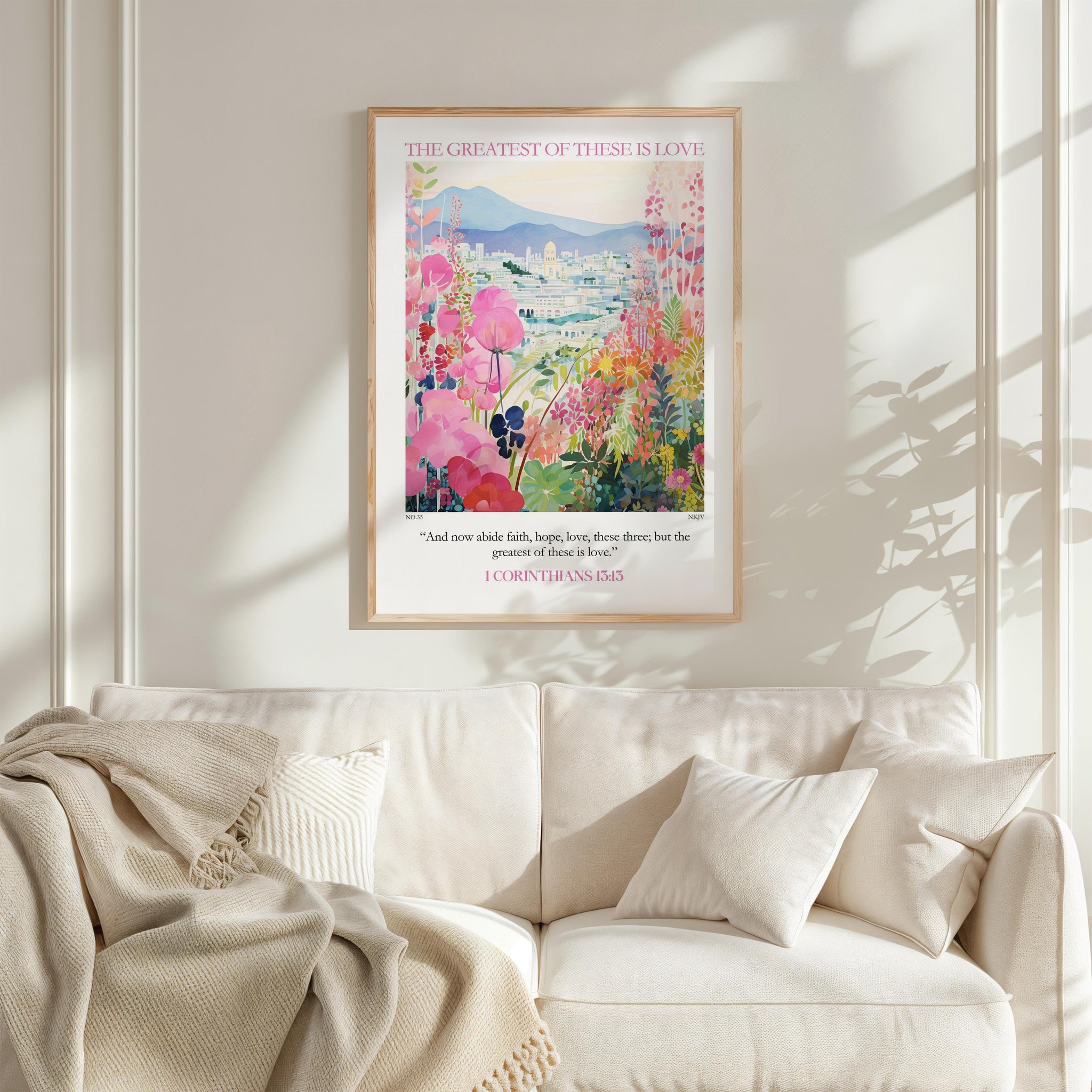Kingdom Poster Poster The greatest of these is love - 1 Corinthians 13:13 NKJV