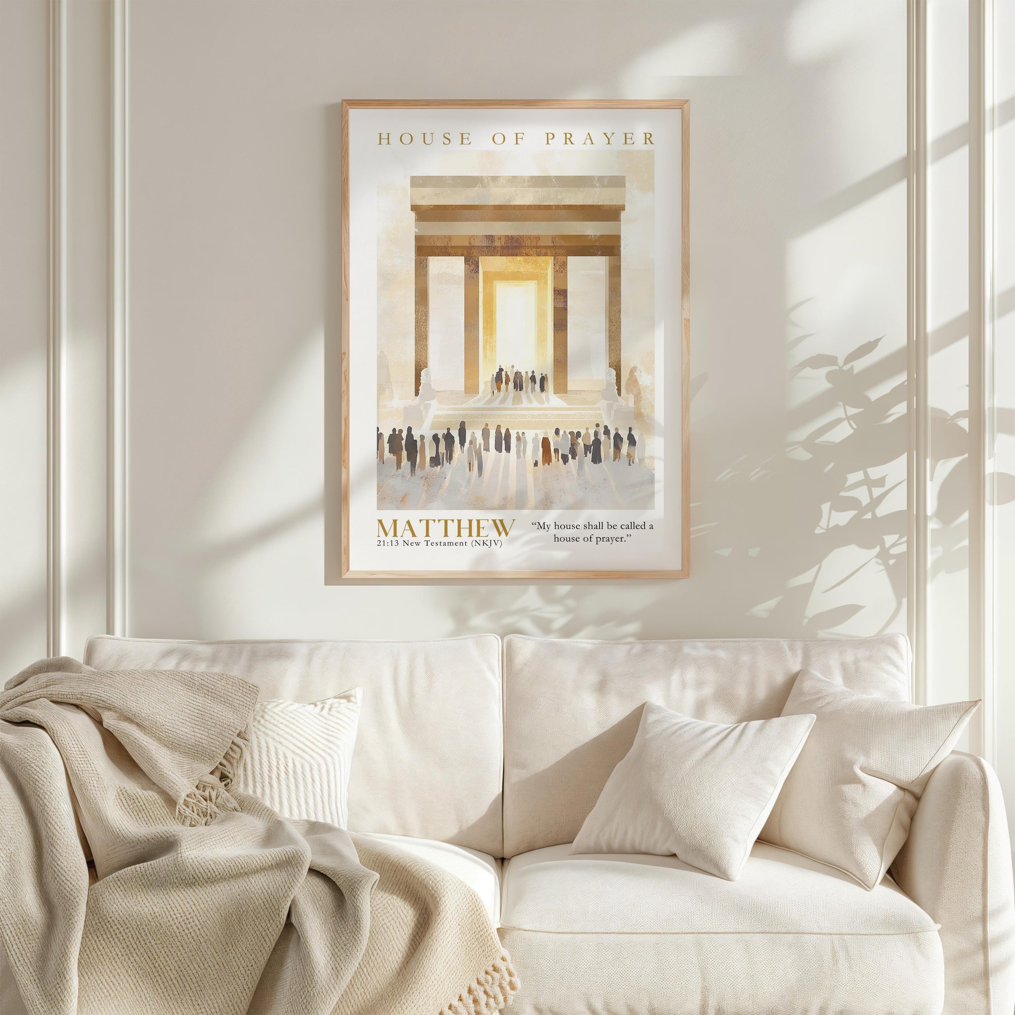 Kingdom Poster Poster House of Prayer - Matthew 21:13 NKJV