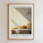 Kingdom Poster Poster Jesus is the Bread of Life - John 6:35 NKJV