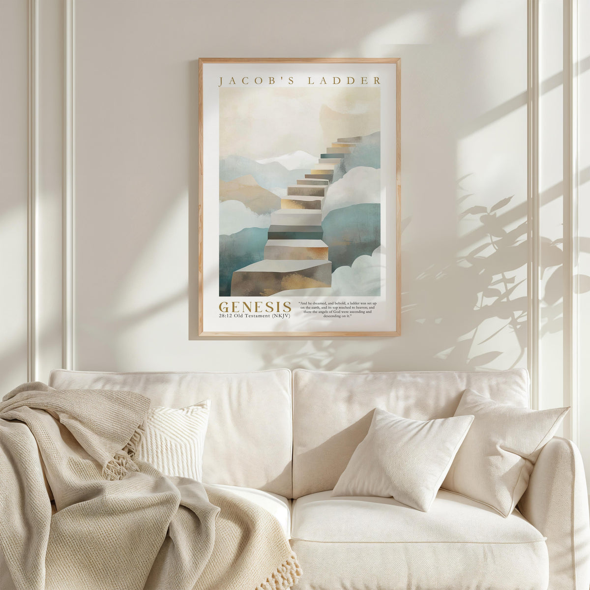 Kingdom Poster Poster Jacob's Ladder - Genesis 28:12 NKJV
