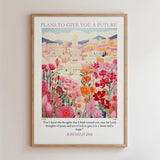 Kingdom Poster Poster Plans to give you a future - Jeremiah 29:11 NKJV