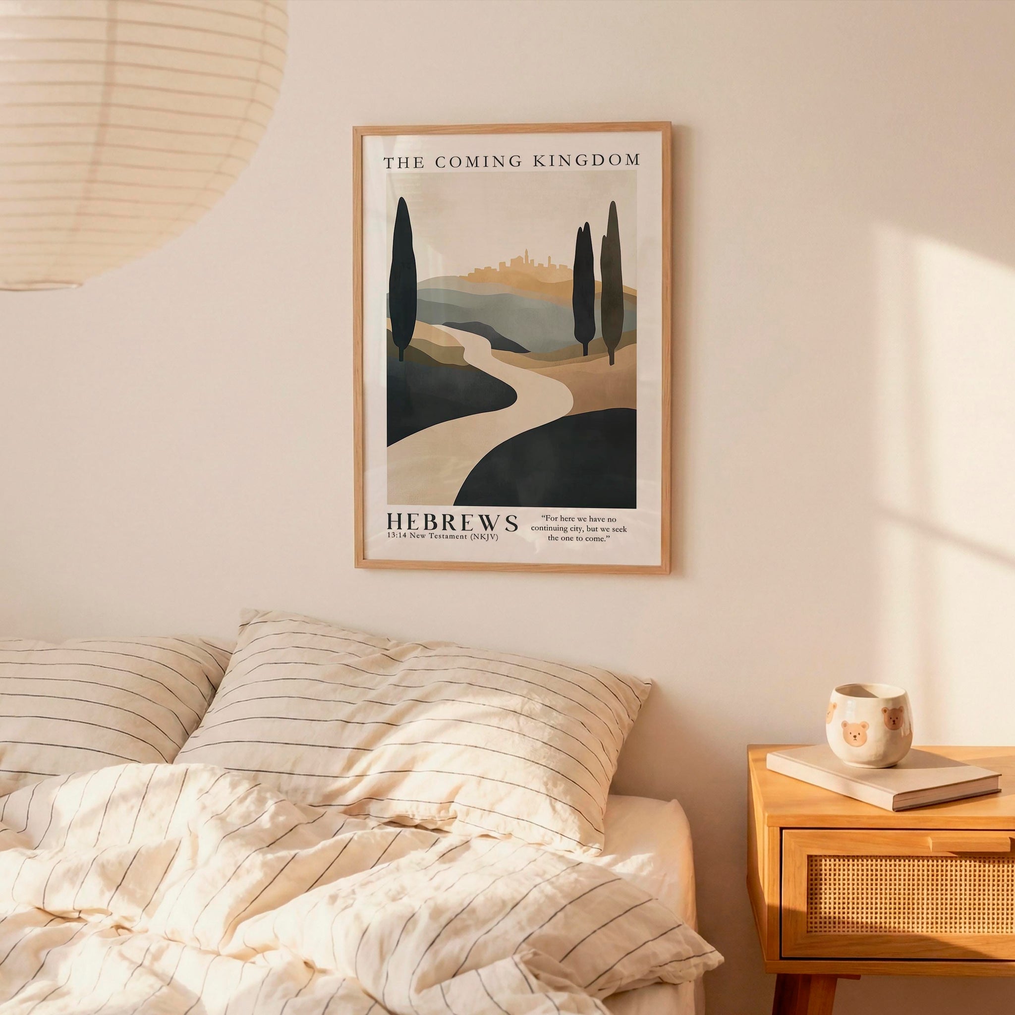 Kingdom Poster Poster The Coming Kingdom - Hebrews 13:14 NKJV