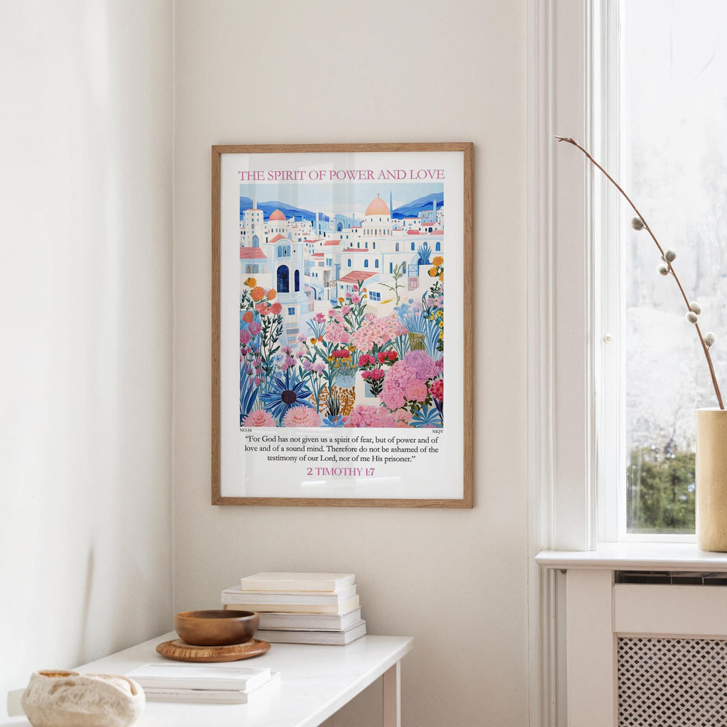 Kingdom Poster Poster The Spirit of power and love - 2 Timothy 1:7 NKJV