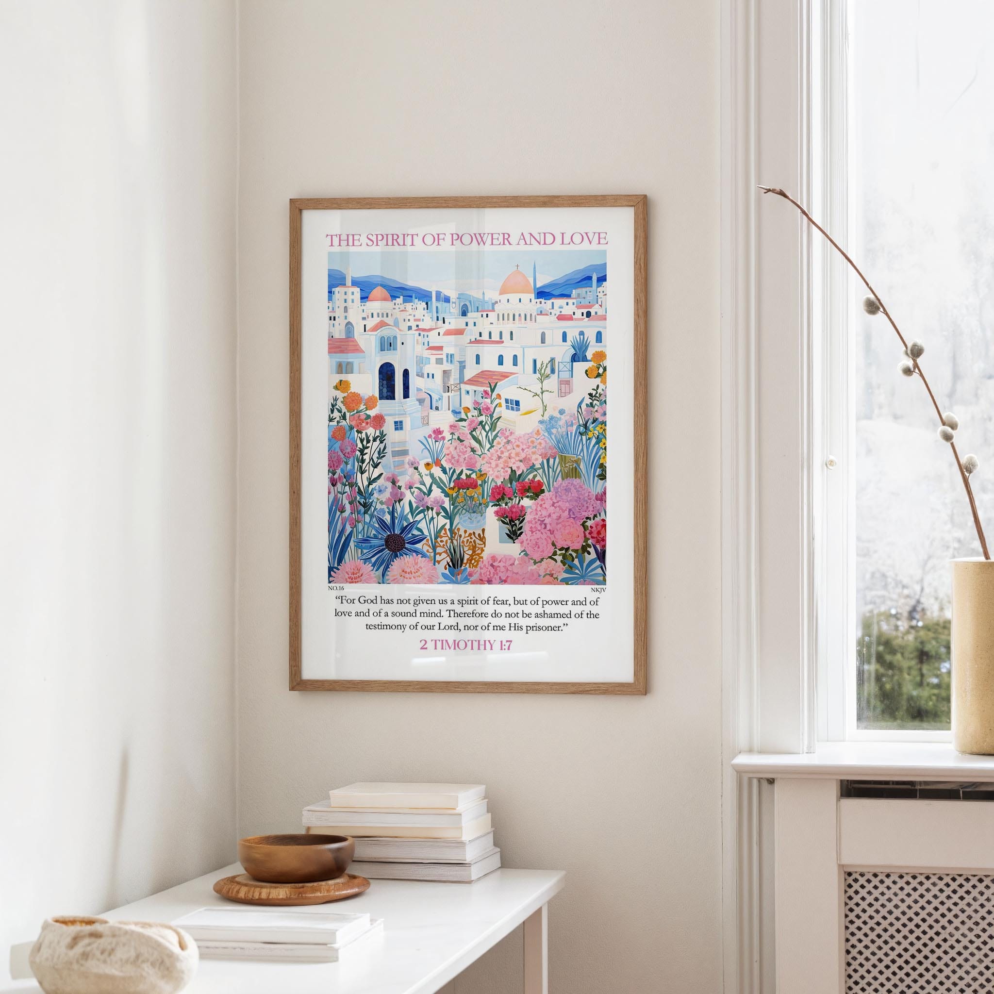 Kingdom Poster Poster The Spirit of power and love - 2 Timothy 1:7 NKJV