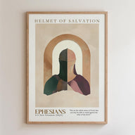 Kingdom Poster Poster Helmet of Salvation - Ephesians 6:11 NKJV