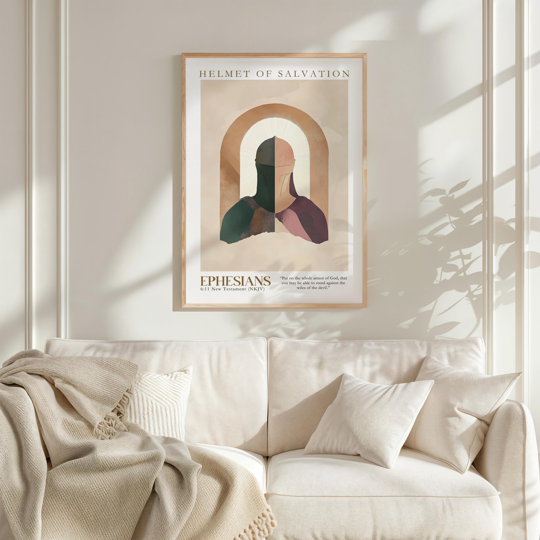Kingdom Poster Poster Helmet of Salvation - Ephesians 6:11 NKJV