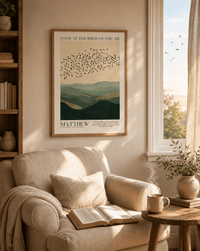 Kingdom Poster Poster Look at the birds of the air - Matthew 6:26 NKJV