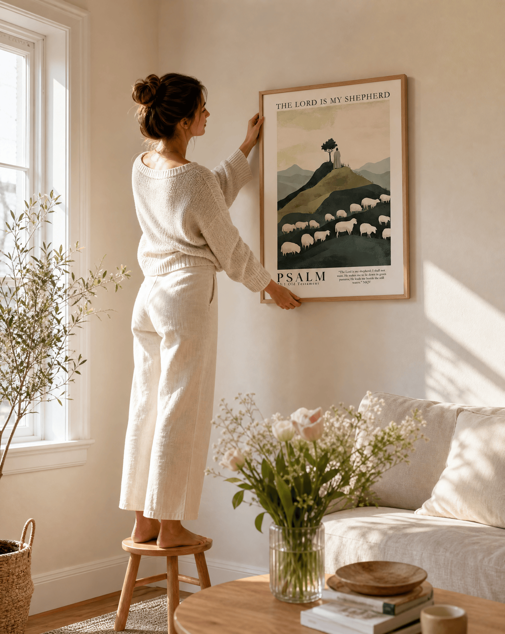 Kingdom Poster Poster The Lord is my shepherd - Psalm 23:1 NKJV