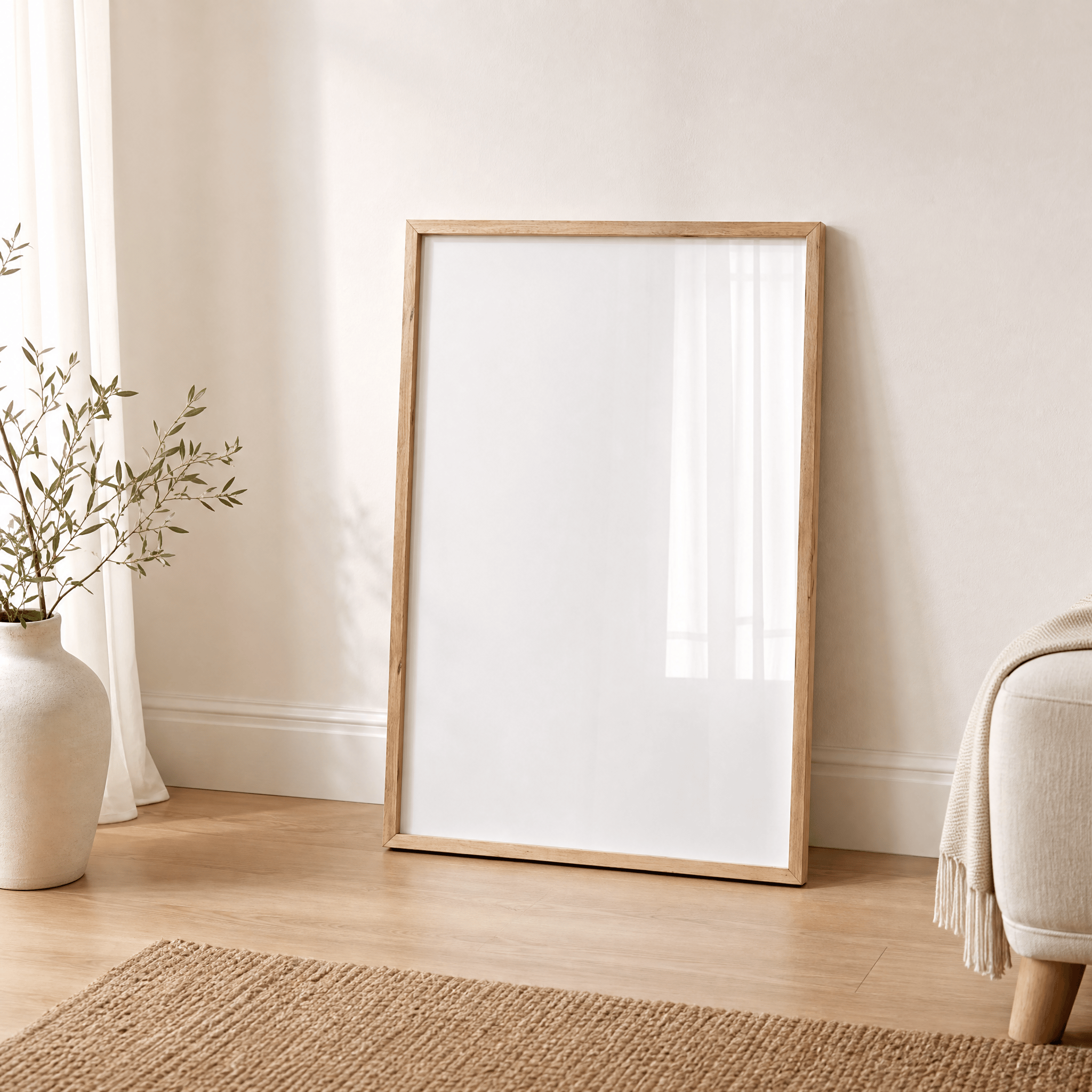 Premium Frames Frame Natural Wood - Premium Frame