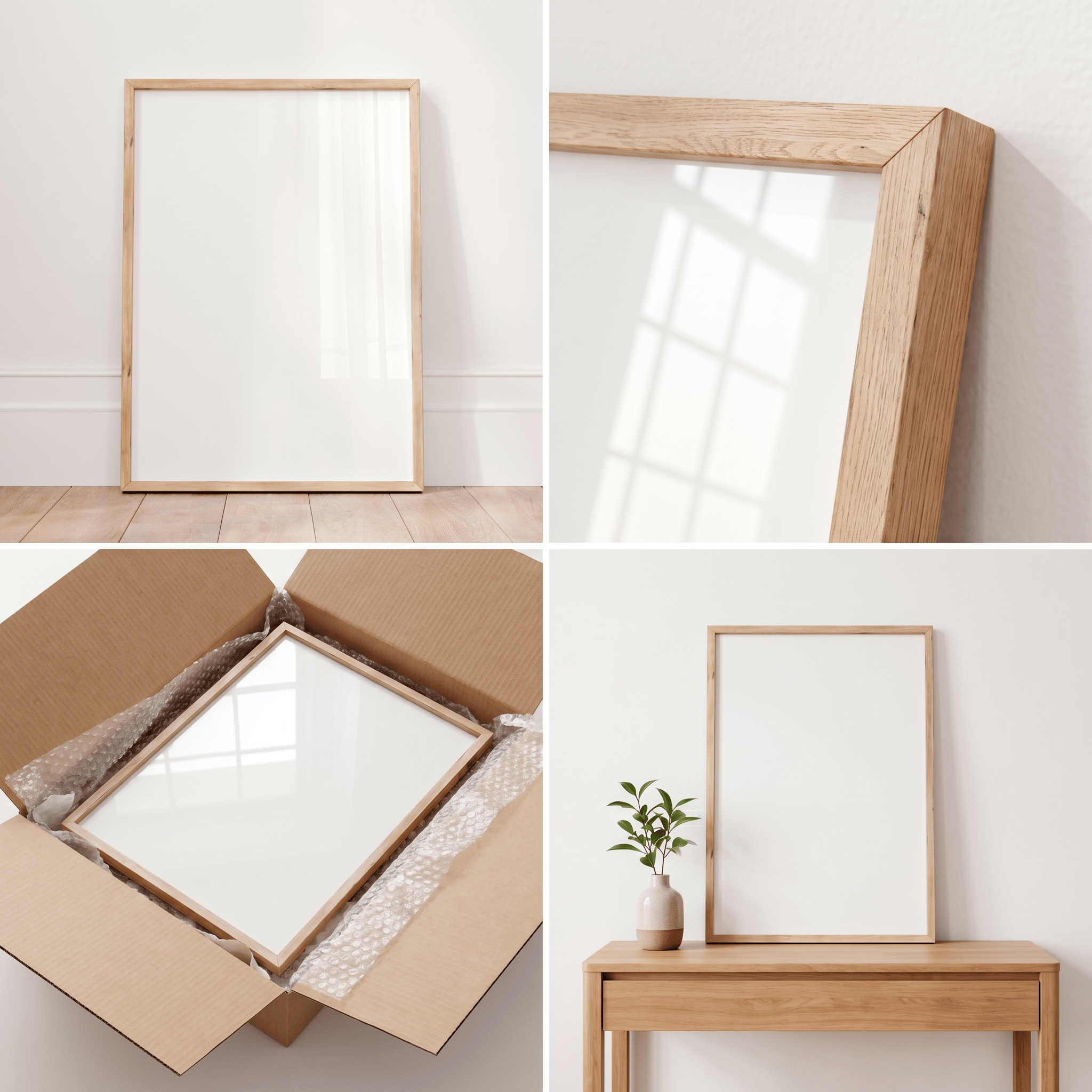 Premium Frames Frame Natural Wood - Premium Frame