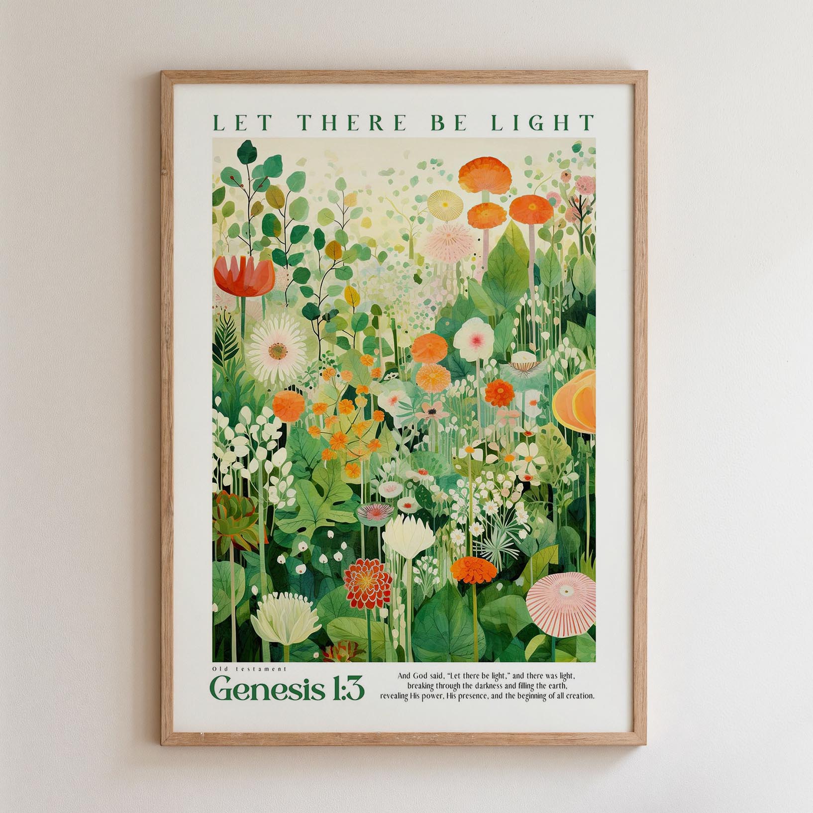 Genesis 1:3 - Let there be light