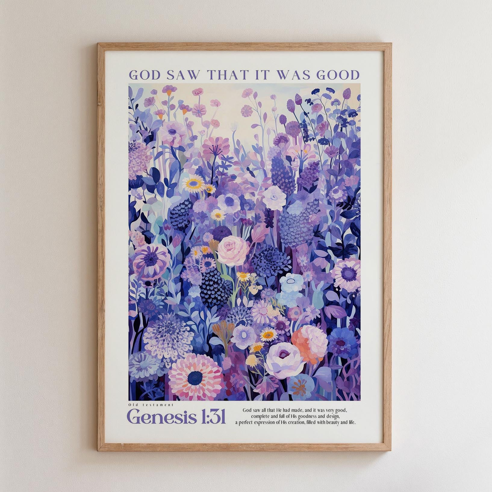 Genesis 1:31 - God saw that it was good