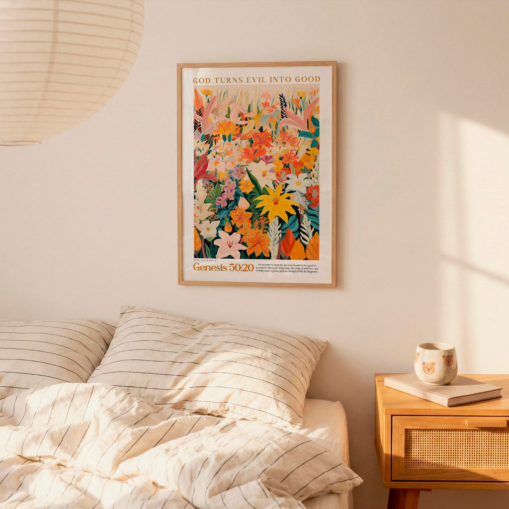 Genesis 50:20 - God turns evil into good