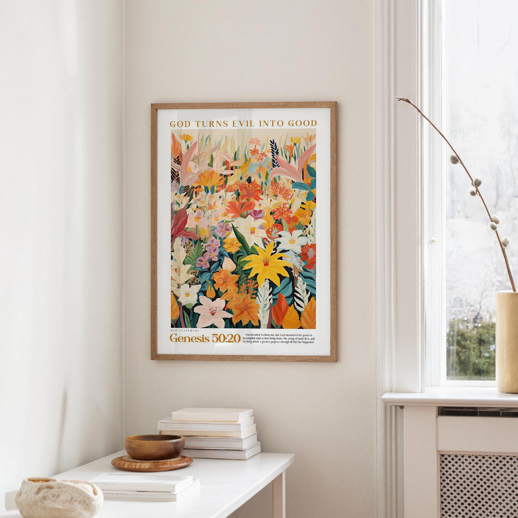 Genesis 50:20 - God turns evil into good