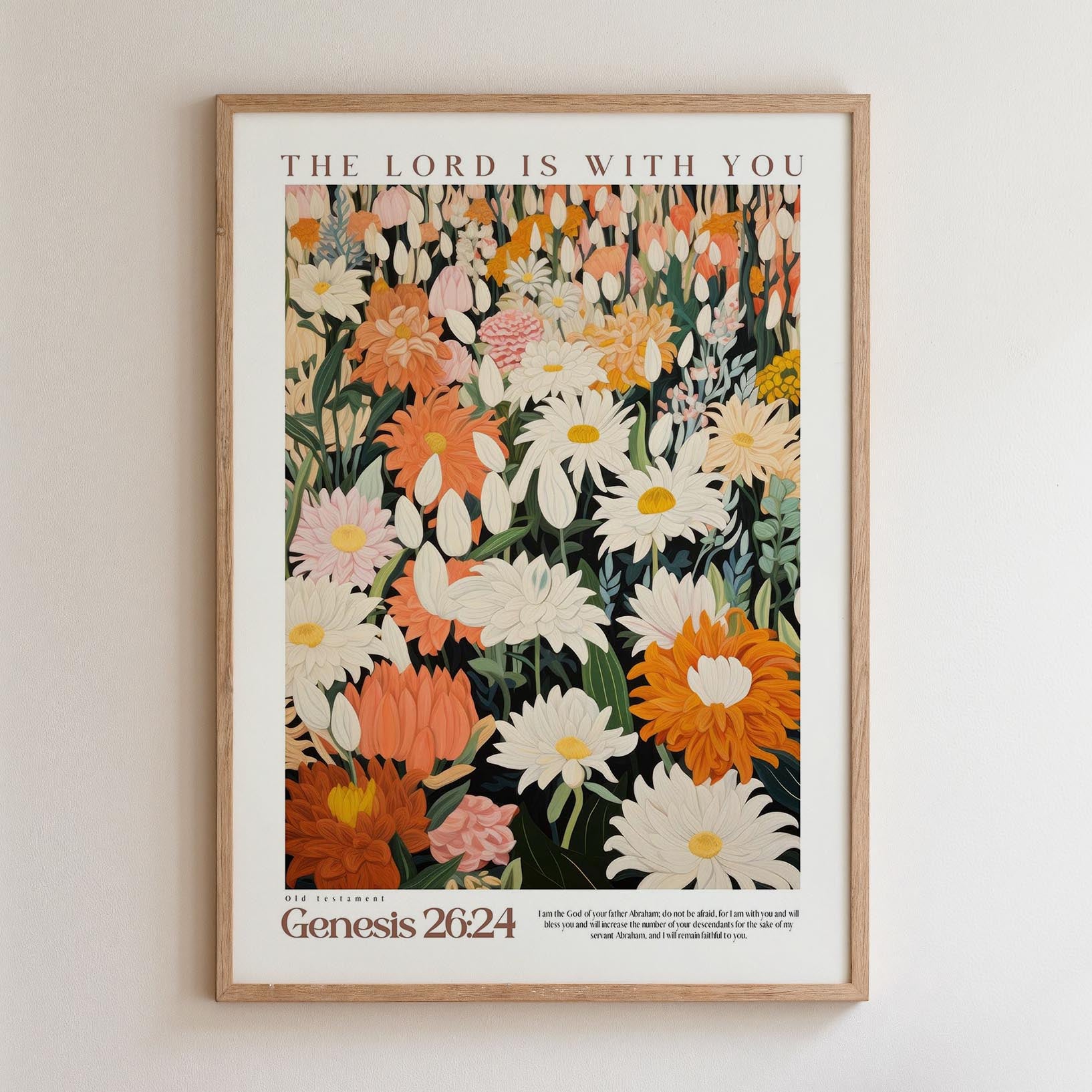 Genesis 26:24 - The lord is with you