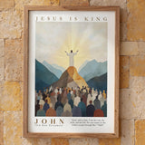 BUY 4 PAY FOR 3 Poster Jesus is King - John 14:6