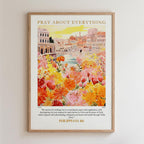 Kingdom Poster Poster Pray about everything - Philippians 4:6 NKJV