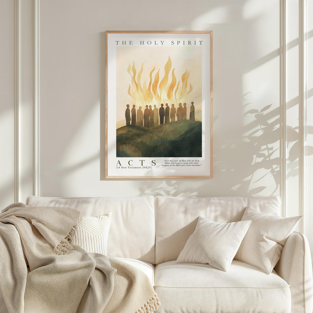 Kingdom Poster Poster The Holy Spirit - Acts 2:4 NKJV