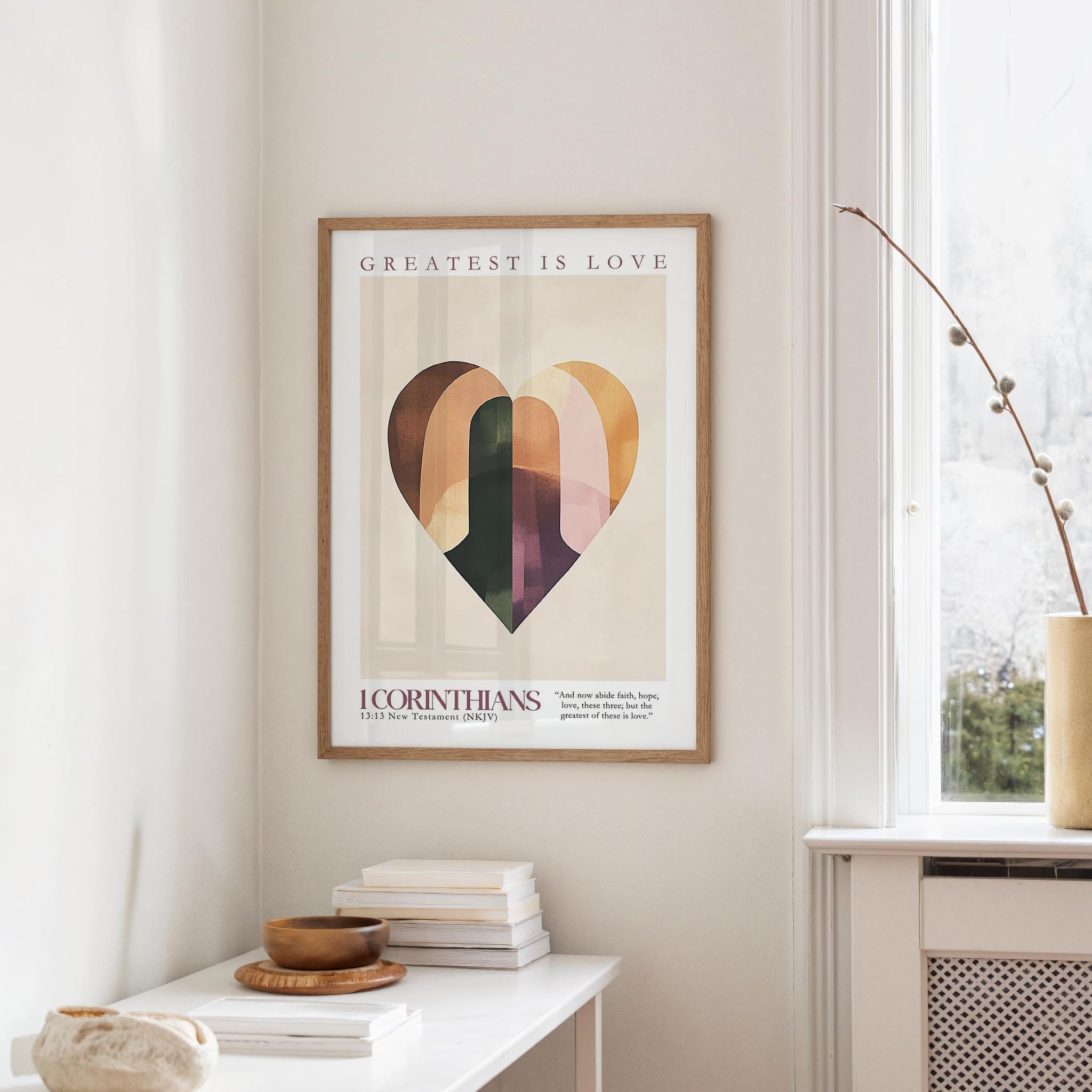 Kingdom Poster Poster Greatest is love - 1 Corinthians 13:13 NKJV