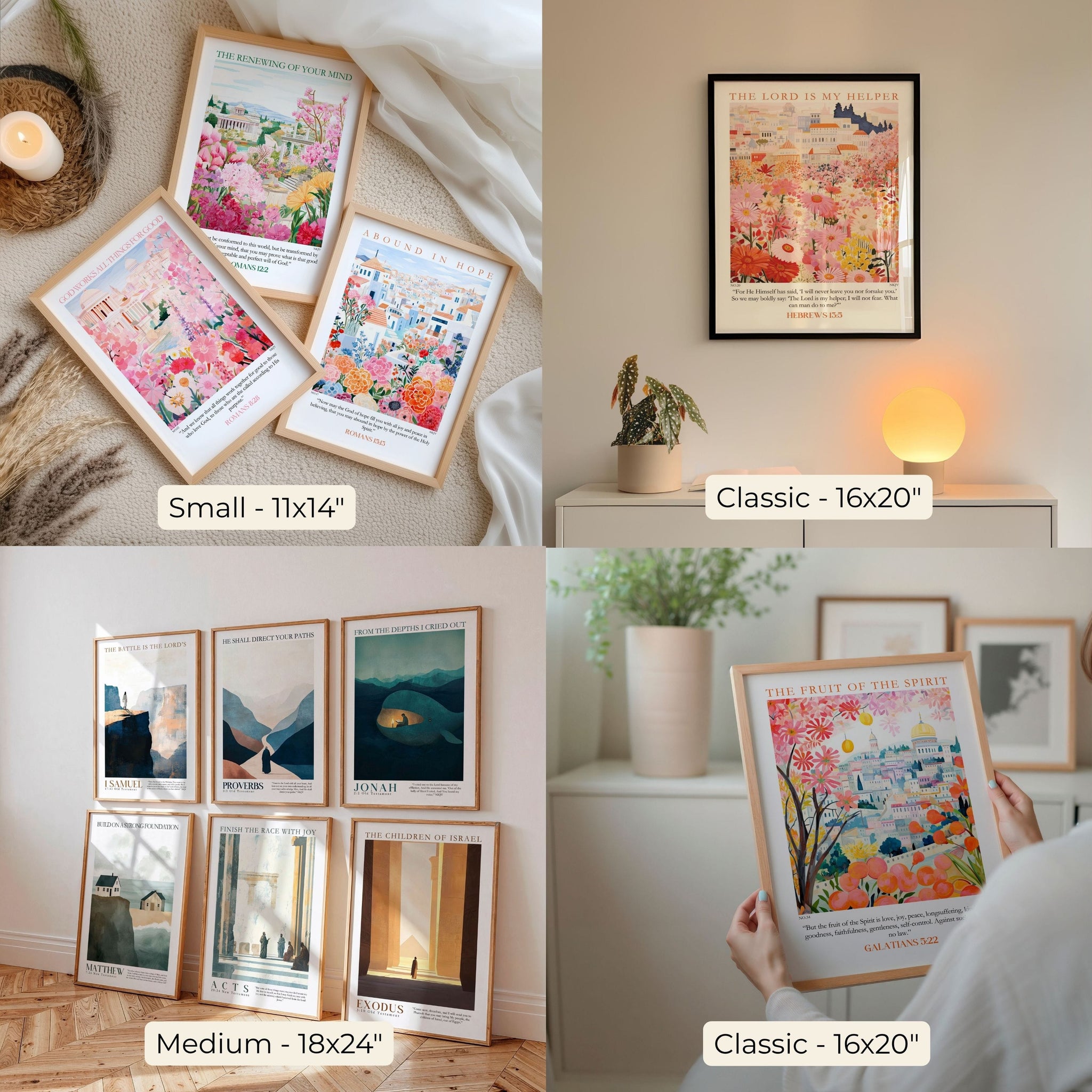 Kingdom Poster Poster Walk by faith not by sight - 2 Corinthians 5:7 NKJV