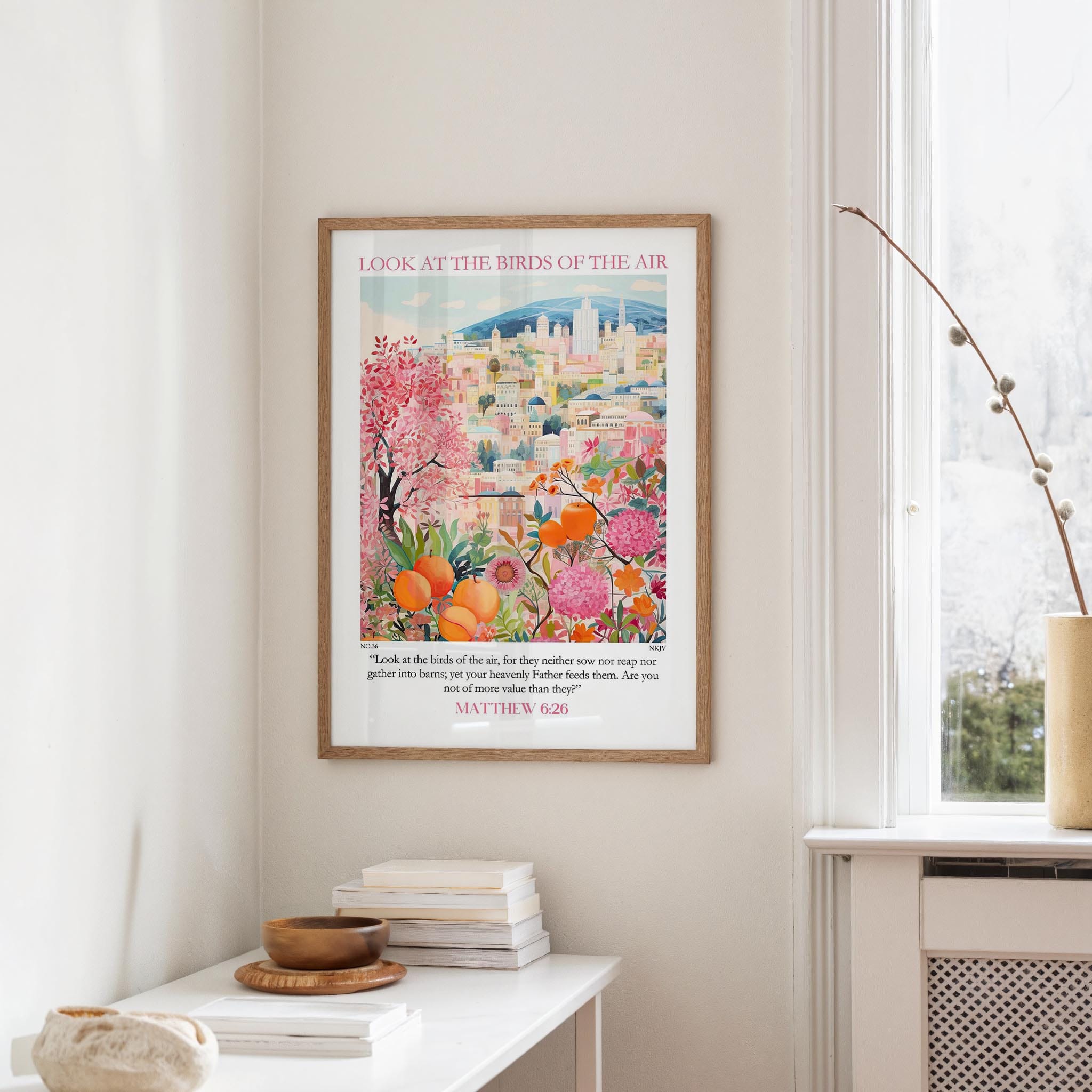Kingdom Poster Poster Look at the birds of the air - Matthew 6:26 NKJV