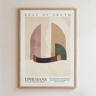 Kingdom Poster Poster Belt of Truth - Ephesians 6:11 NKJV
