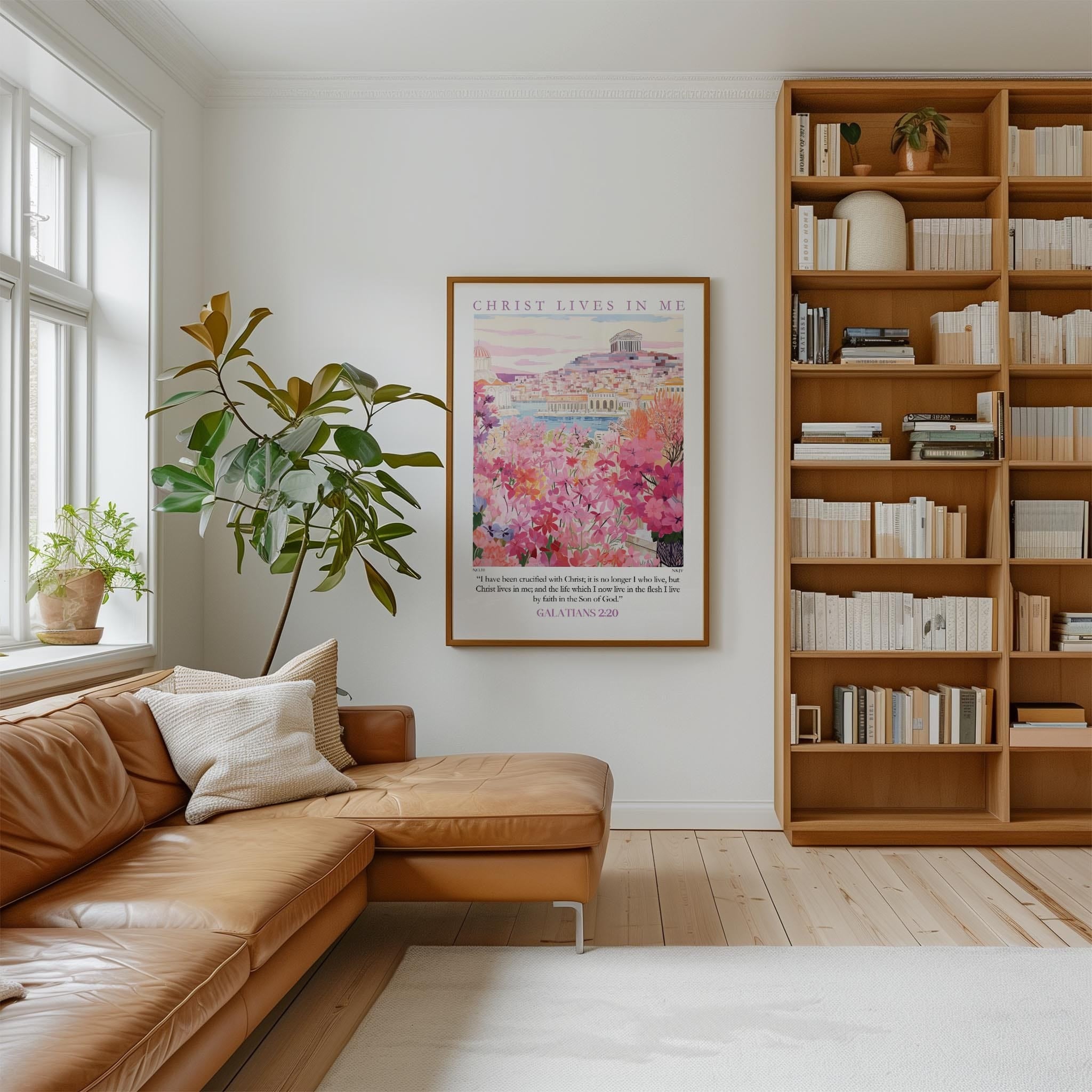 Kingdom Poster Poster Christ lives in me - Galatians 2:20 NKJV