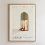Kingdom Poster Poster Boots of the Gospel - Ephesians 6:11 NKJV