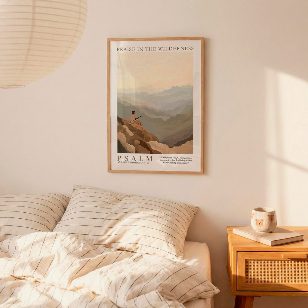 Kingdom Poster Poster Praise in the Wildernes - Psalm 57:9 NKJV