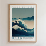 Kingdom Poster Poster Peace be still - Mark 4:39 NKJV