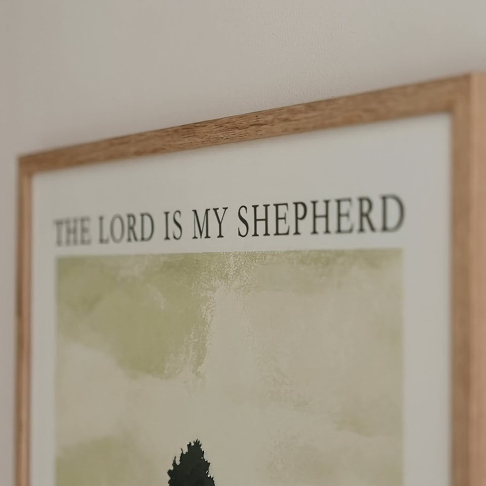 The Lord is my shepherd - Psalm 23:1